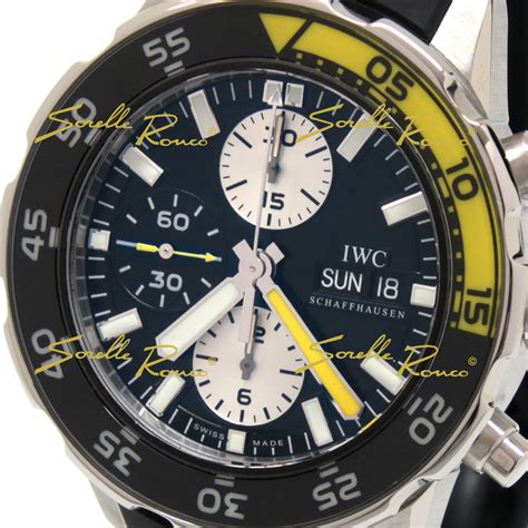 iwc aquatimer chrono nero|iwc aquatimer 2022 review.